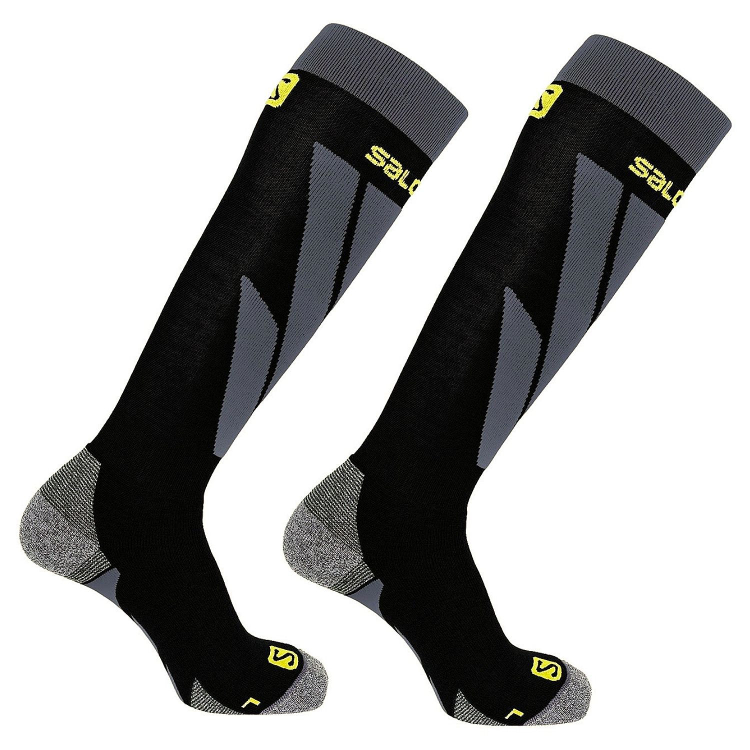 Lyžiarske ponožky SALOMON S/Access 2-Pack Merino Black - Podkolienky - 1