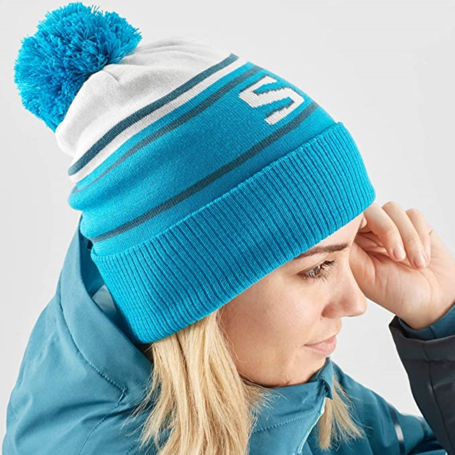 Čiapka SALOMON Heritage Beanie Blue - Čiapky - 2