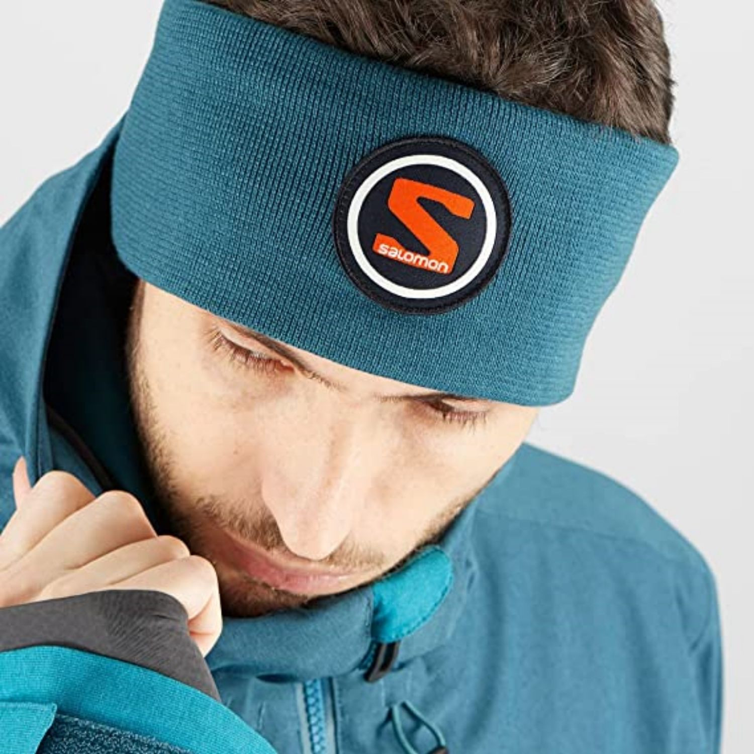 Čelenka SALOMON Original Headband Mallard Blue - Čelenky - 2
