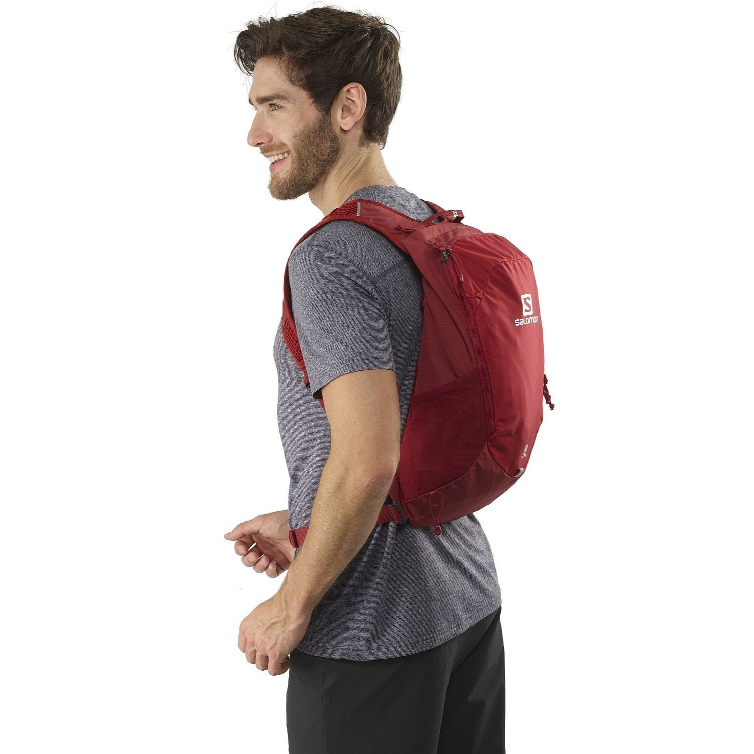 Batoh SALOMON Trailblazer 10 Red - Batohy turistické - 3