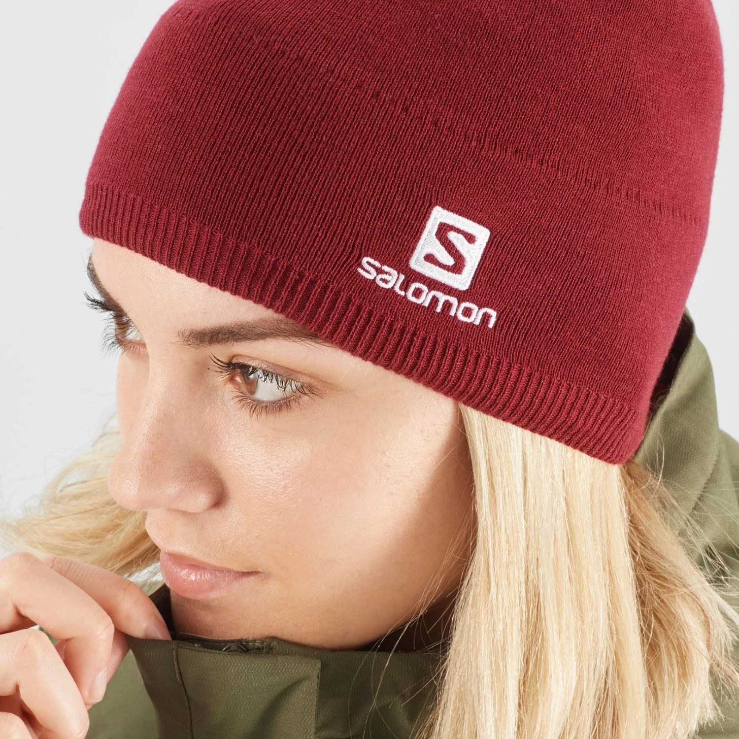 Čiapka SALOMON Beanie Pomegranate - Čiapky - 2