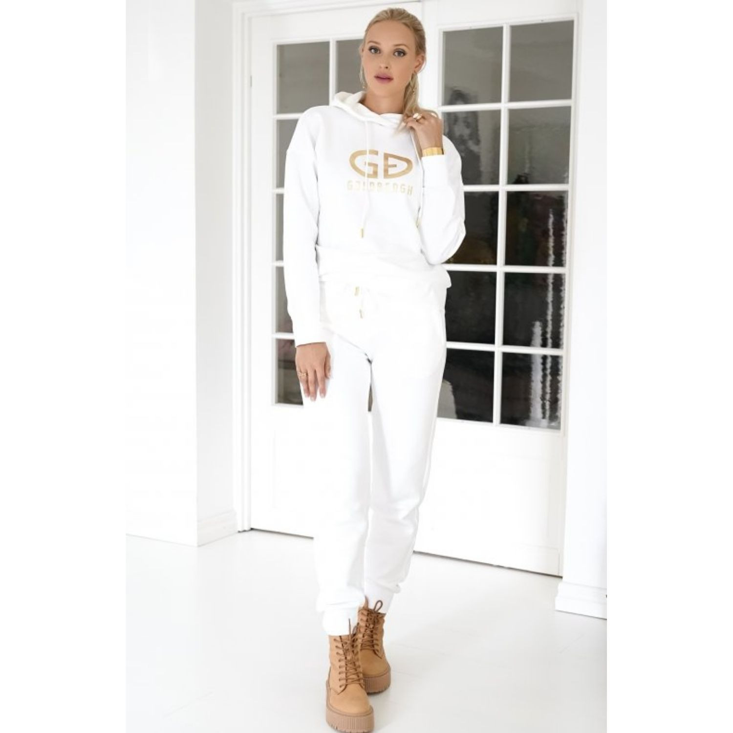 Mikina GOLDBERGH Harvard White - Mikiny s kapucňou - 4