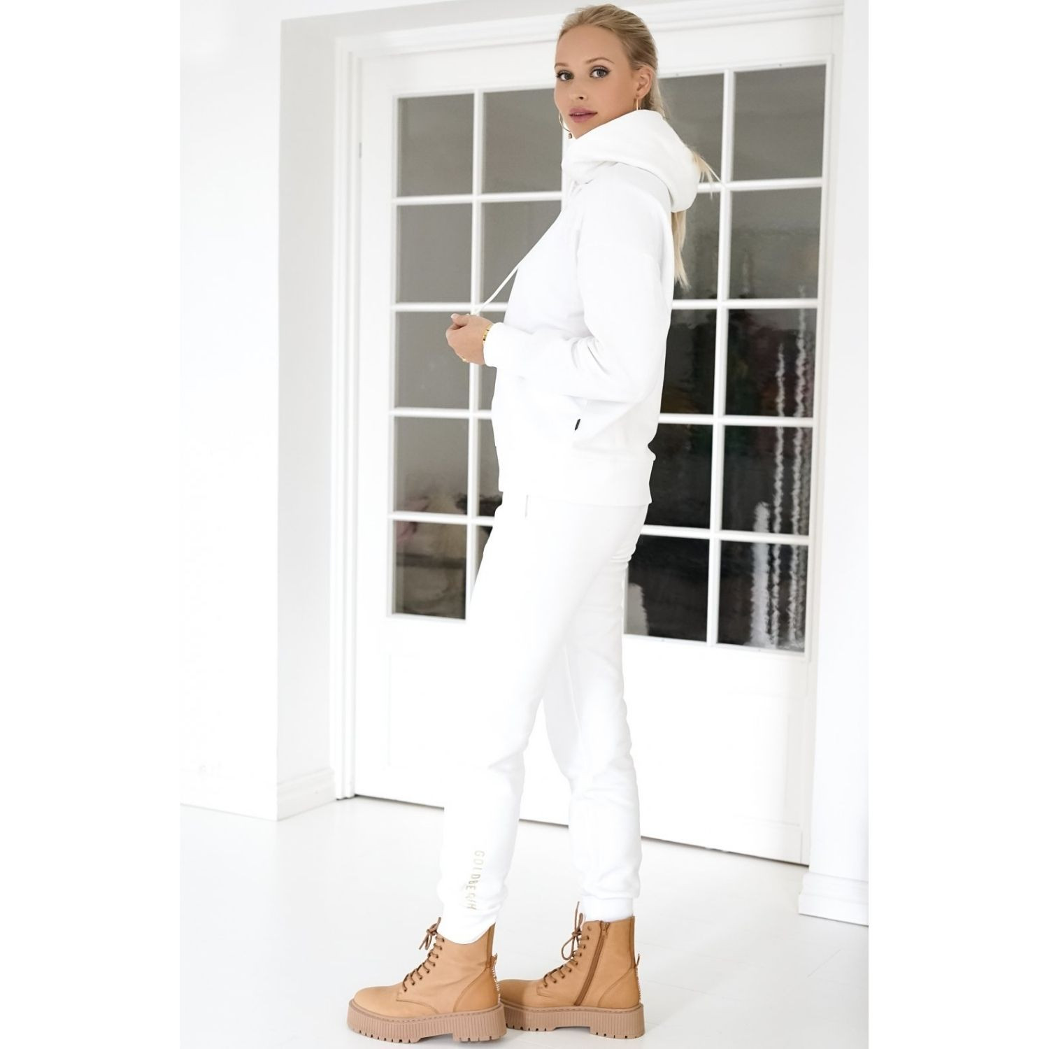 Mikina GOLDBERGH Harvard White - Mikiny s kapucňou - 5