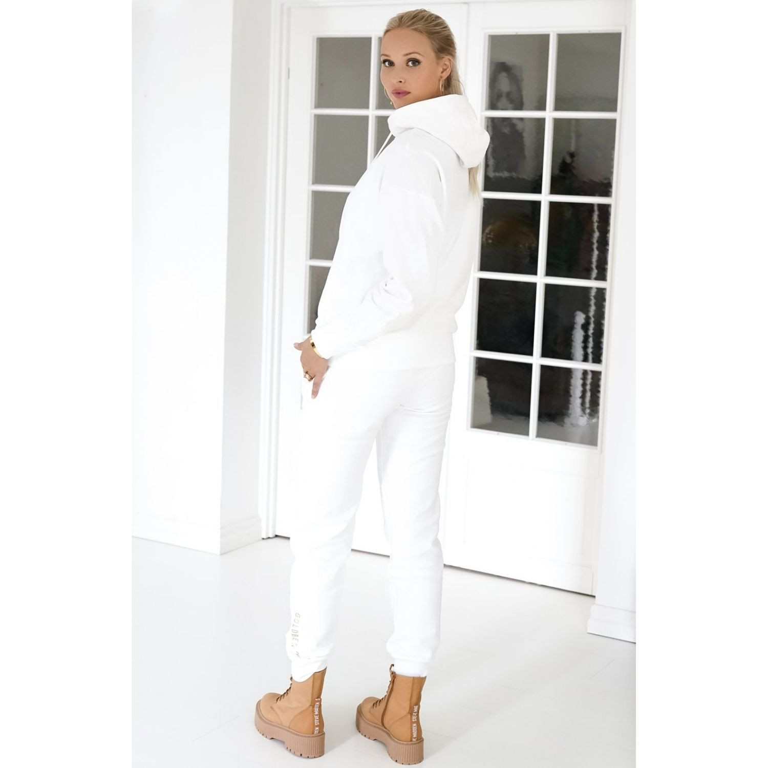 Mikina GOLDBERGH Harvard White - Mikiny s kapucňou - 6