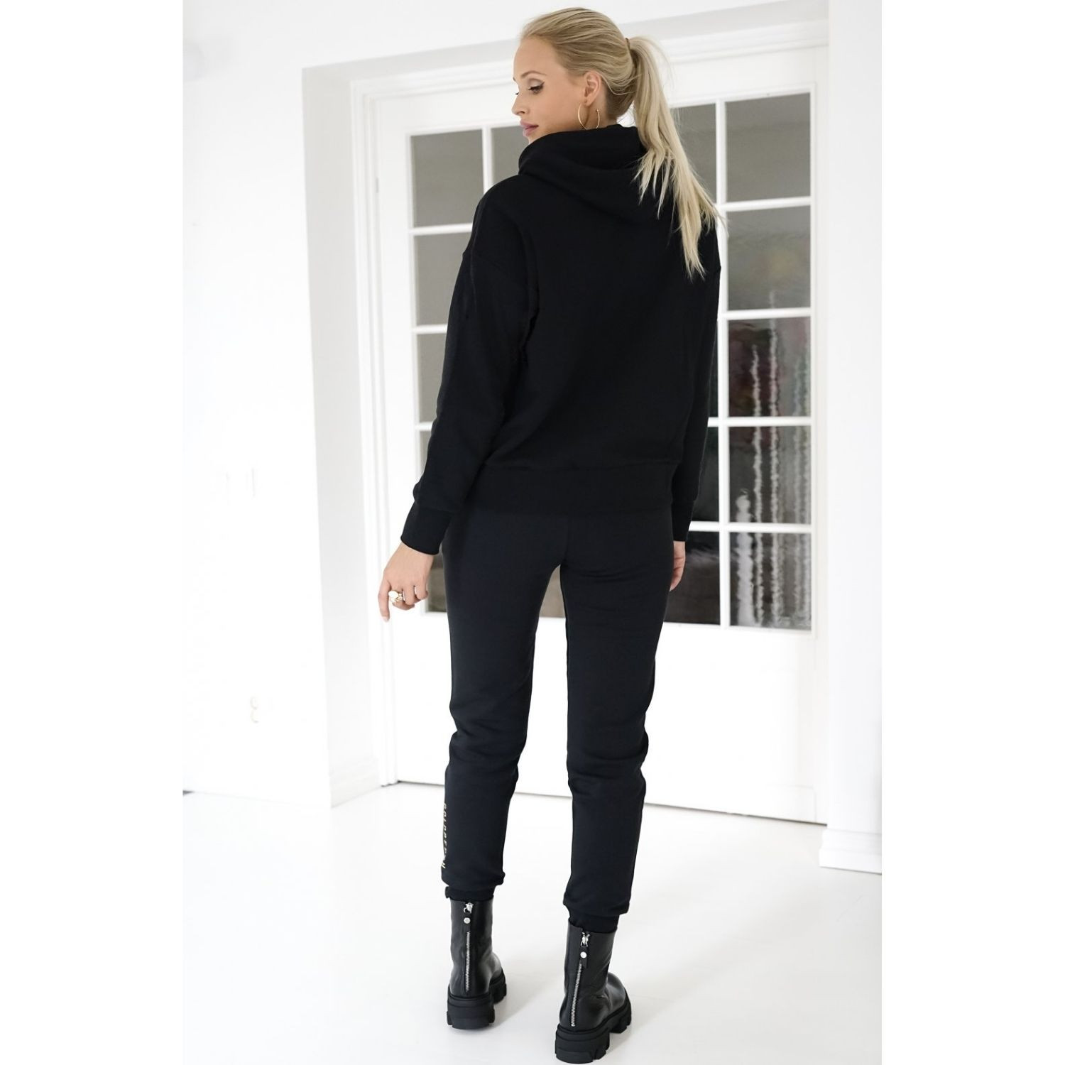 Mikina GOLDBERGH Harvard Black - Mikiny s kapucňou - 5