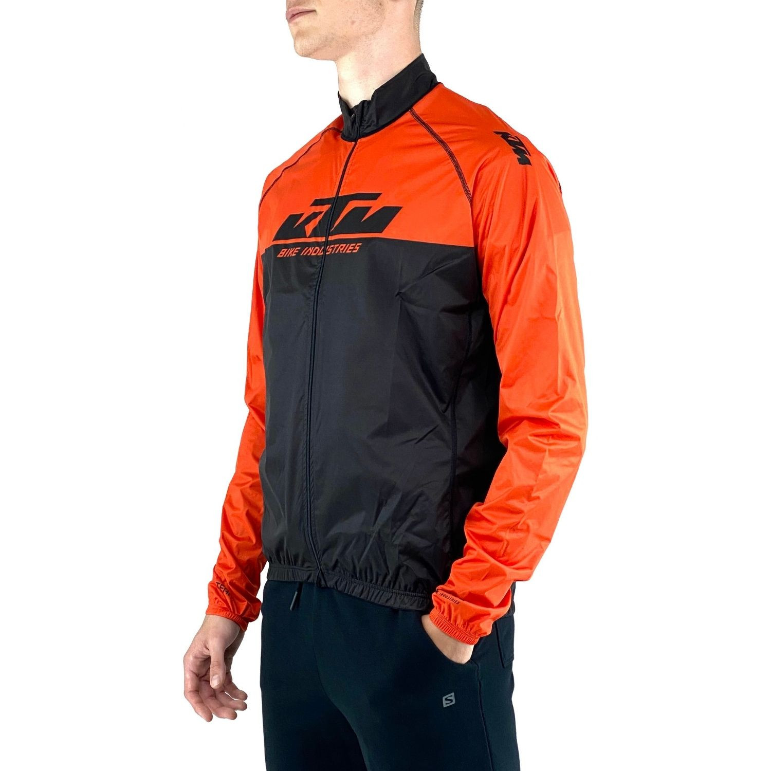 Cyklistická bunda KTM Factory Team Windbreaker - Cyklo vrch - 3