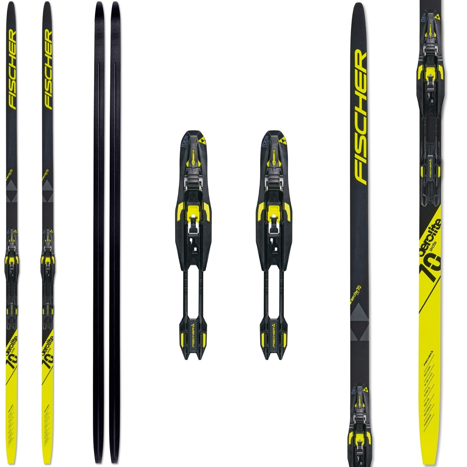 Bežkový set FISCHER Aerolite Skate 70 s viazaním NNN - Pánske sety - 1
