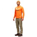 Nohavice SALEWA Fanes Cotton Durastretch