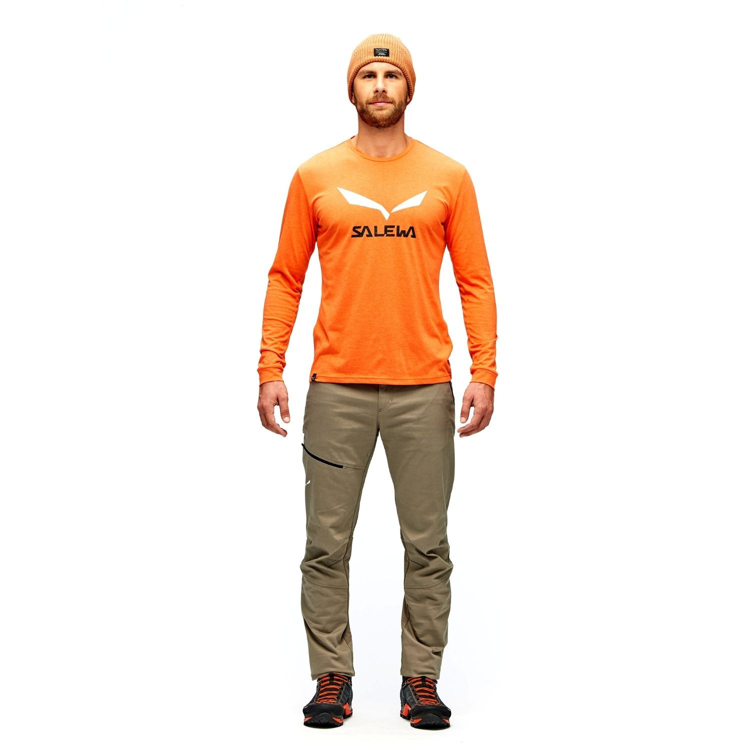 Nohavice SALEWA Fanes Cotton Durastretch - Turistické nohavice - 2