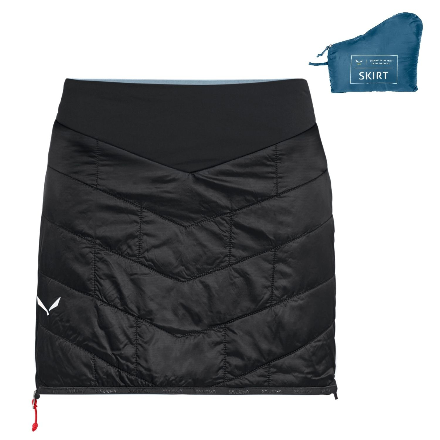 Sukňa SALEWA Sesvenna Tirolwool Black - Dámske oblečenie - 1