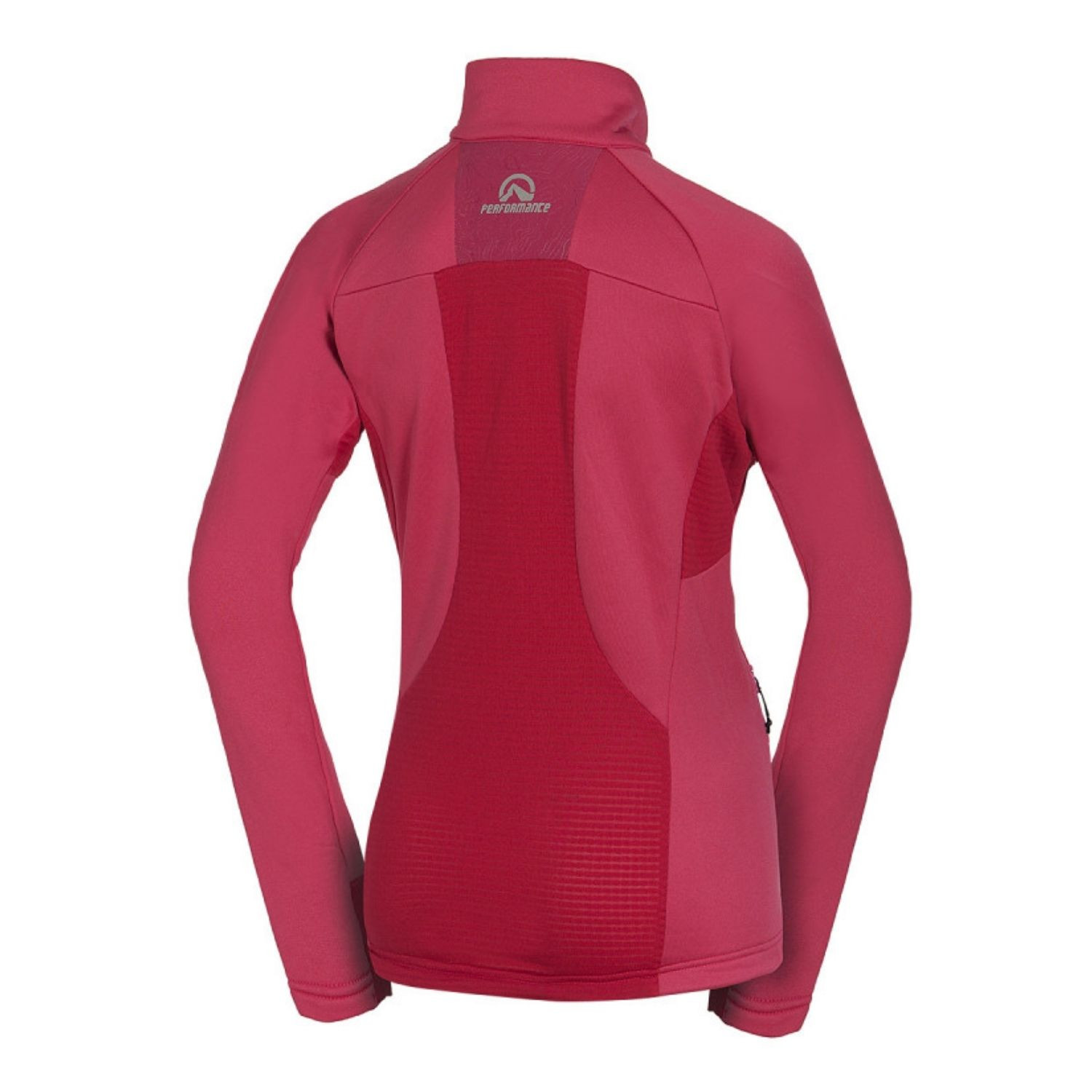 Mikina NORTHFINDER Polartec Power Stretch Prostredna Cherry - Mikiny bez kapucne - 2