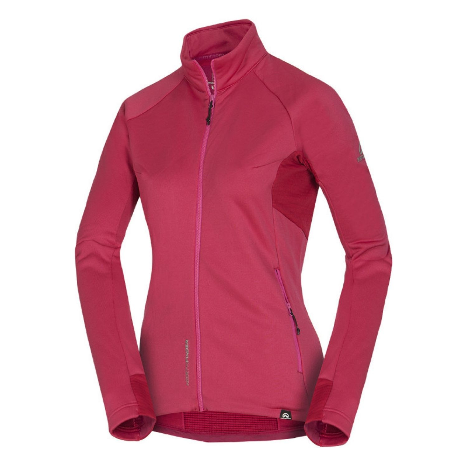 Mikina NORTHFINDER Polartec Power Stretch Prostredna Cherry - Mikiny bez kapucne - 1