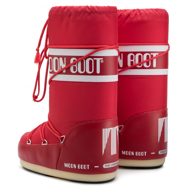 Snehule MOON BOOT Nylon Red - Zimná obuv - 3