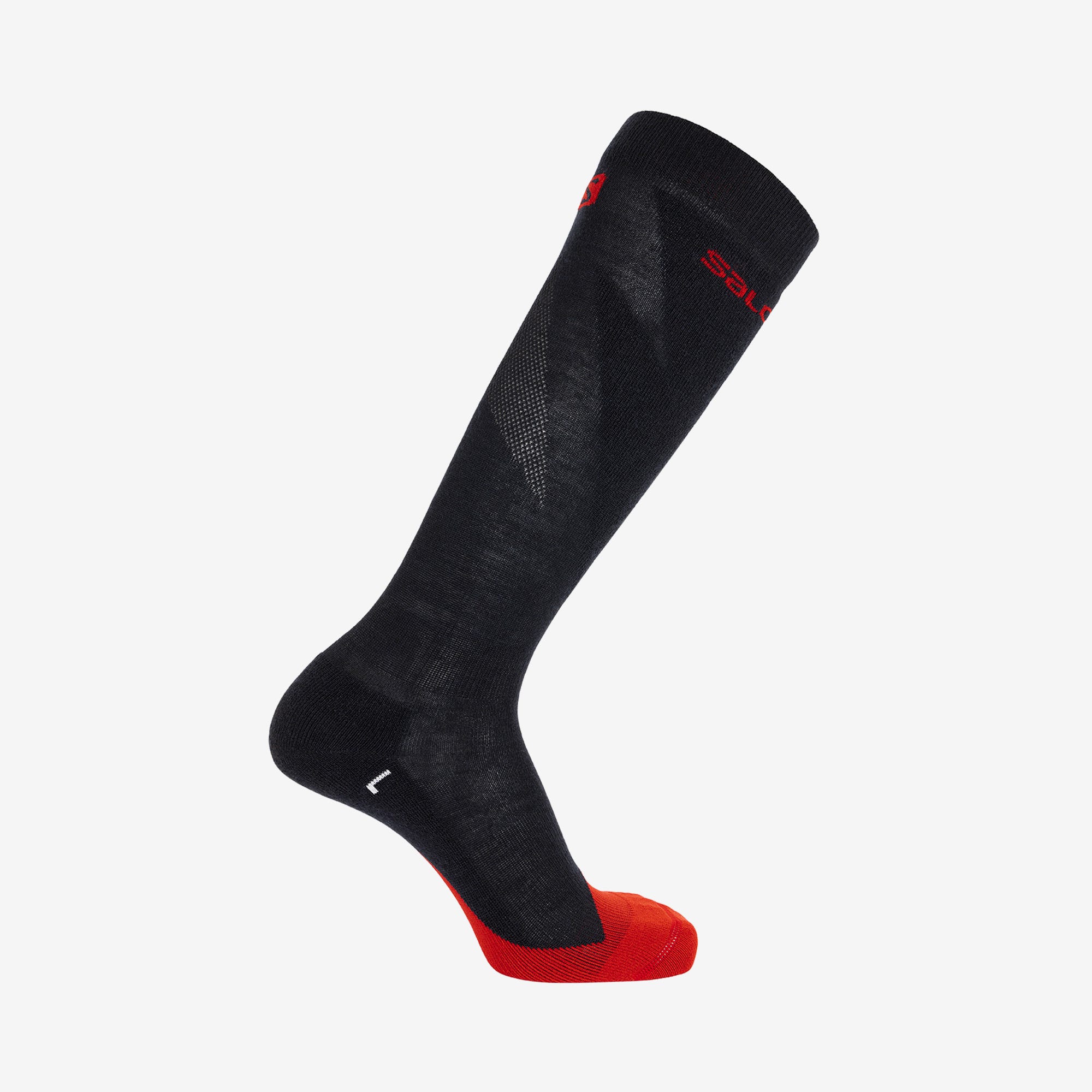 Lyžiarske ponožky SALOMON S/Max M Black/Red - Podkolienky - 1