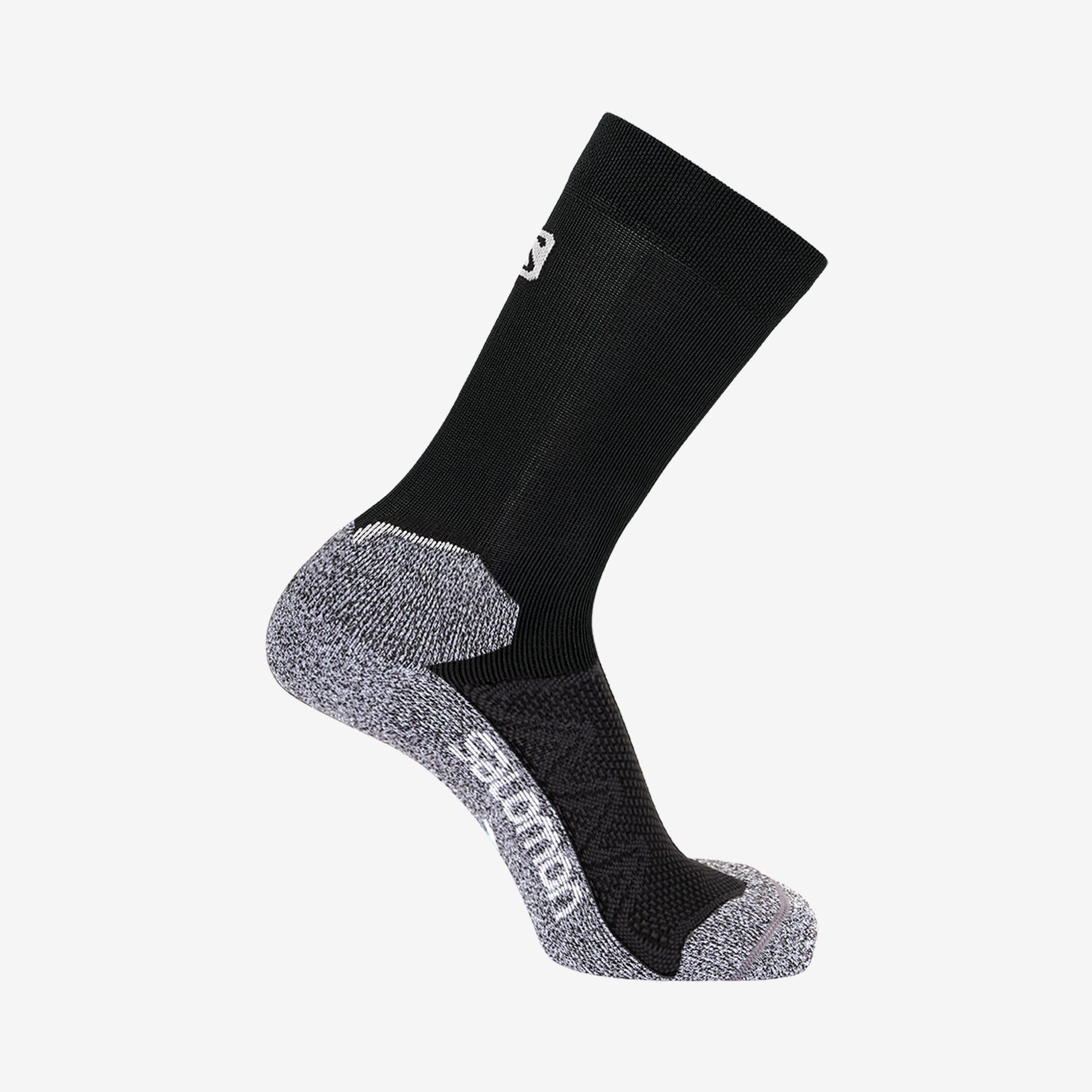 Ponožky SALOMON Speedcross Crew Black/White - 1 pár - Ponožky - stredné - 1