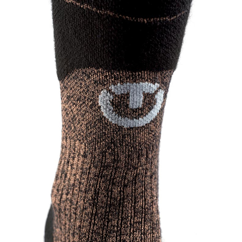 Merino podkolienky THERM-IC Ski Merino Reflector Black/Gold - Podkolienky - 3
