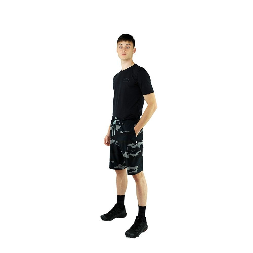 Pánske kraťasy OAKLEY Cruiser Cargo Hybrid 21 Blackout Camouflage - Kraťasy & Šortky - 2