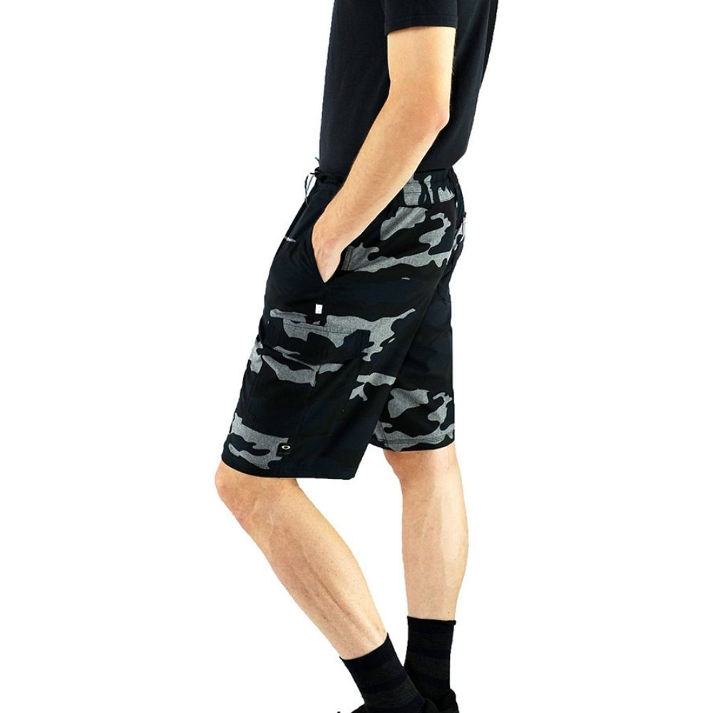 Pánske kraťasy OAKLEY Cruiser Cargo Hybrid 21 Blackout Camouflage - Kraťasy & Šortky - 6