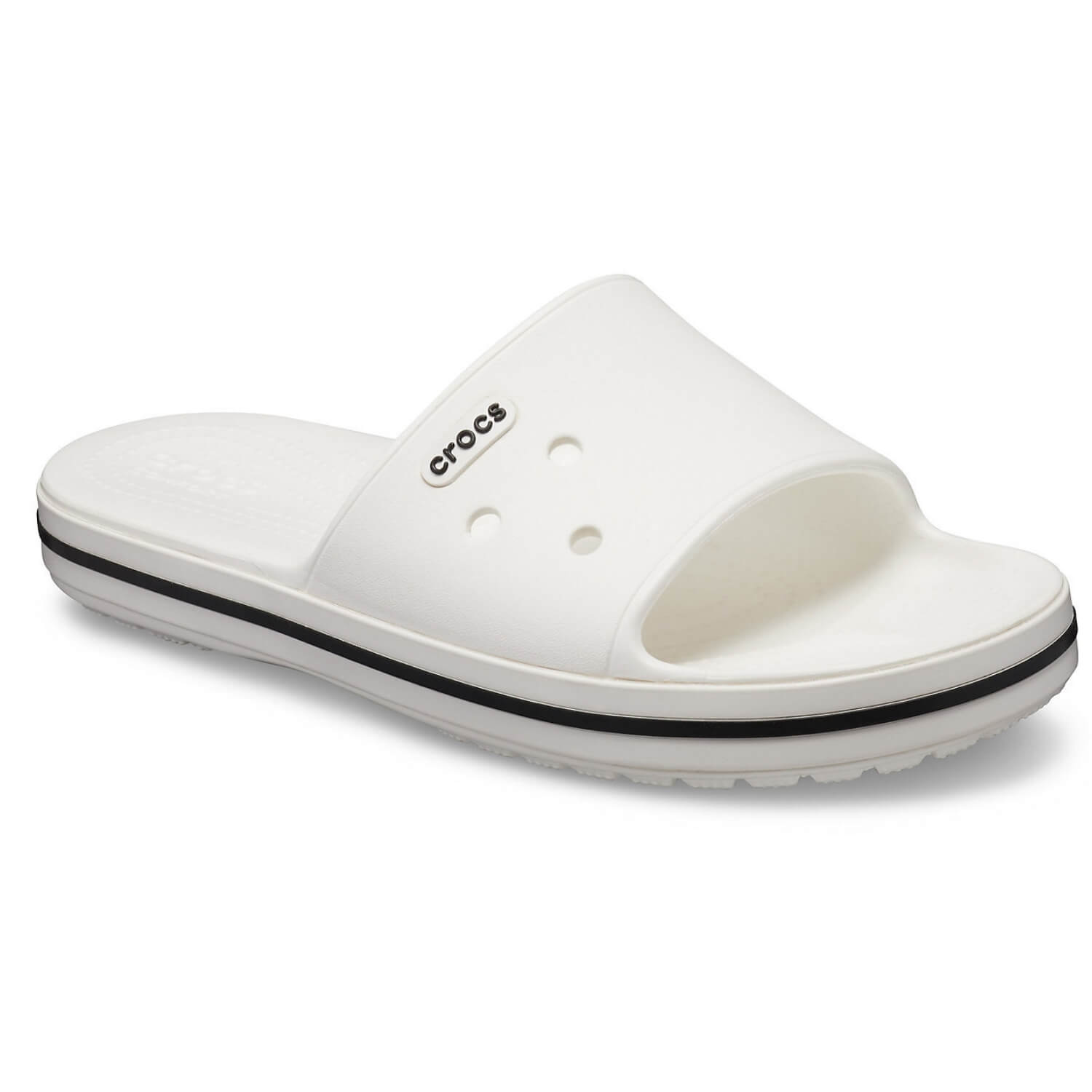 Šľapky CROCS Crocband III Slide White - Šľapky a sandále - 1