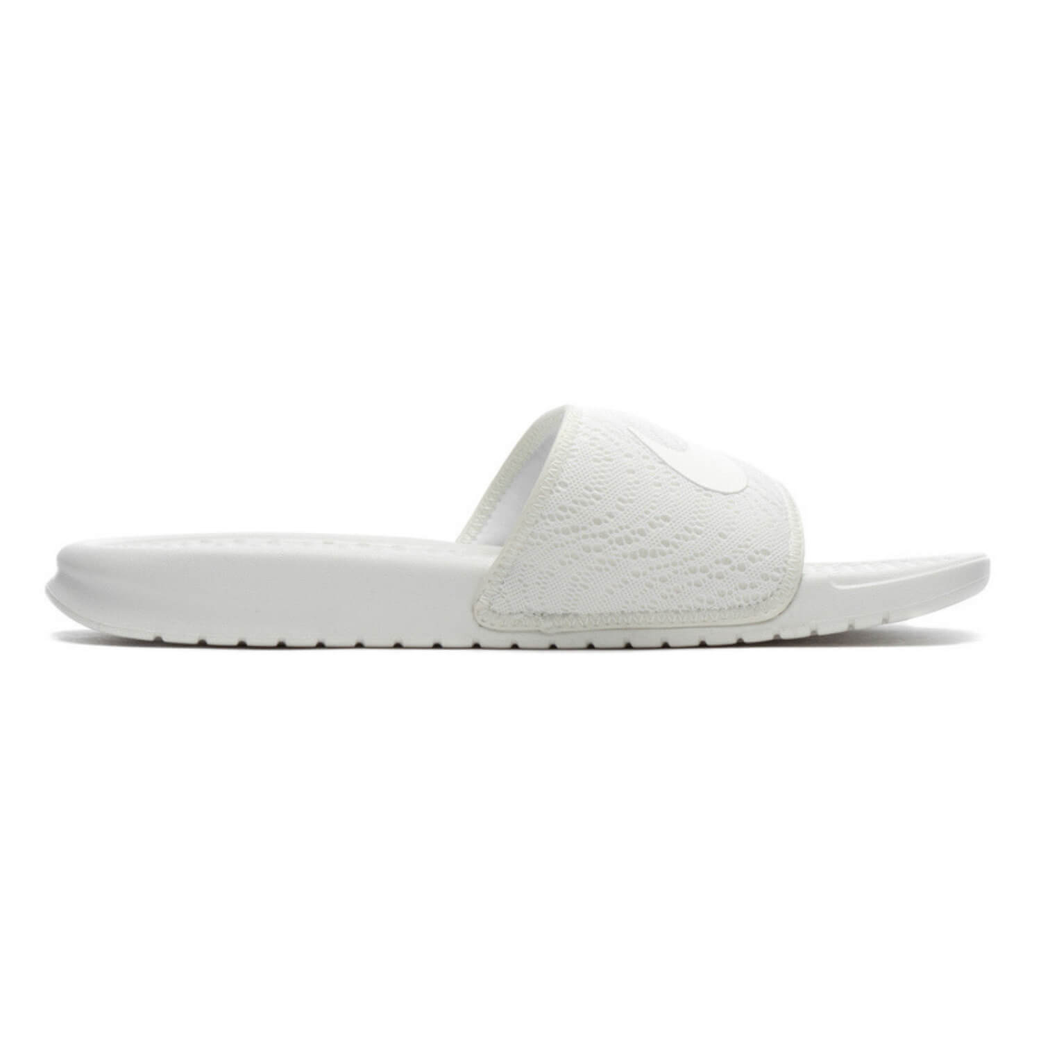Šľapky NIKE Benassi Textile White - Šľapky a sandále - 1