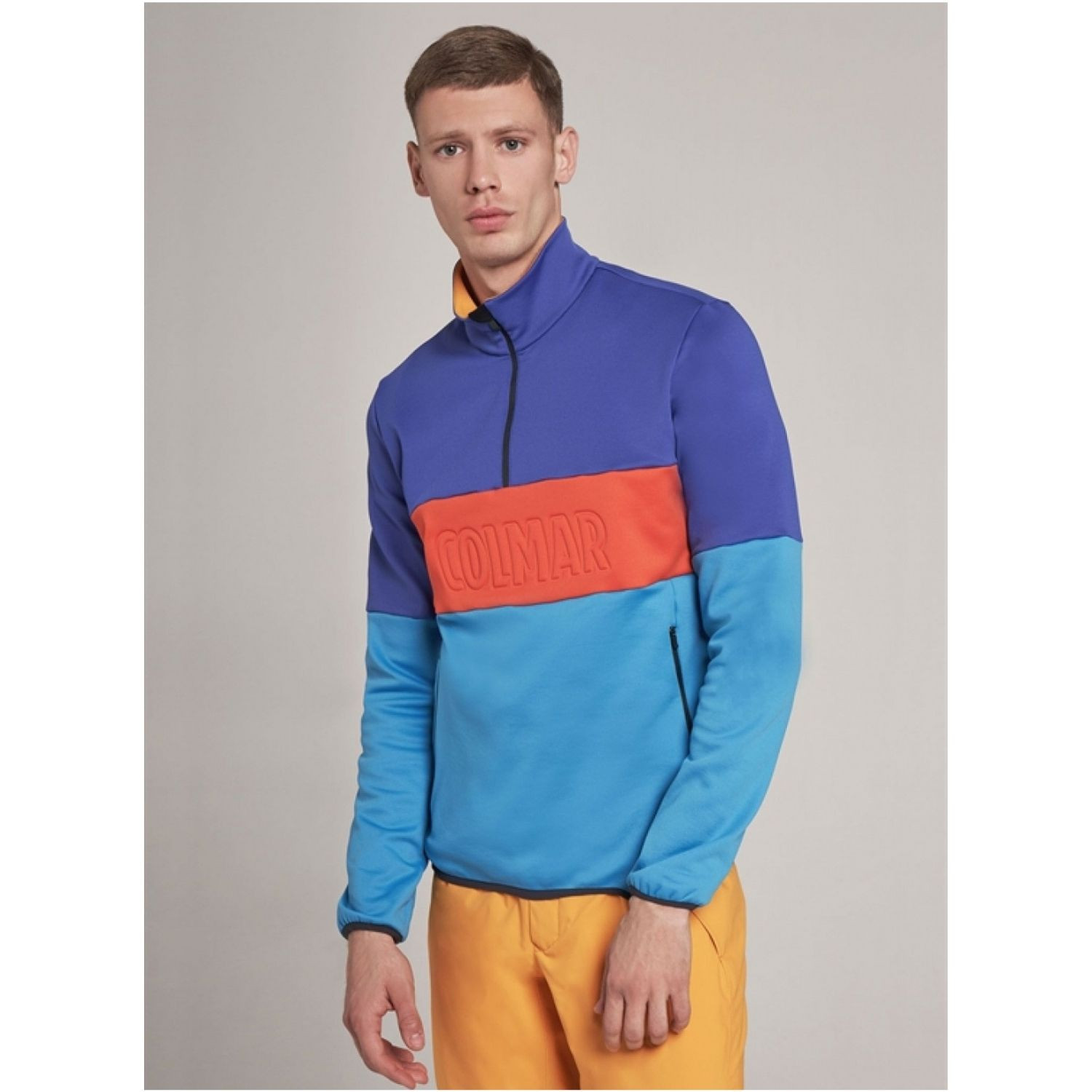 Pánska mikina COLMAR Monviso SPACE RACE SKI SWEATSHIRT - Mikiny bez kapucne - 1