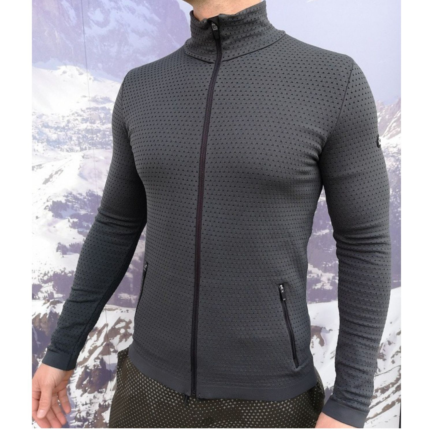 Mikina Newland Mercury Dark Grey - Mikiny bez kapucne - 2