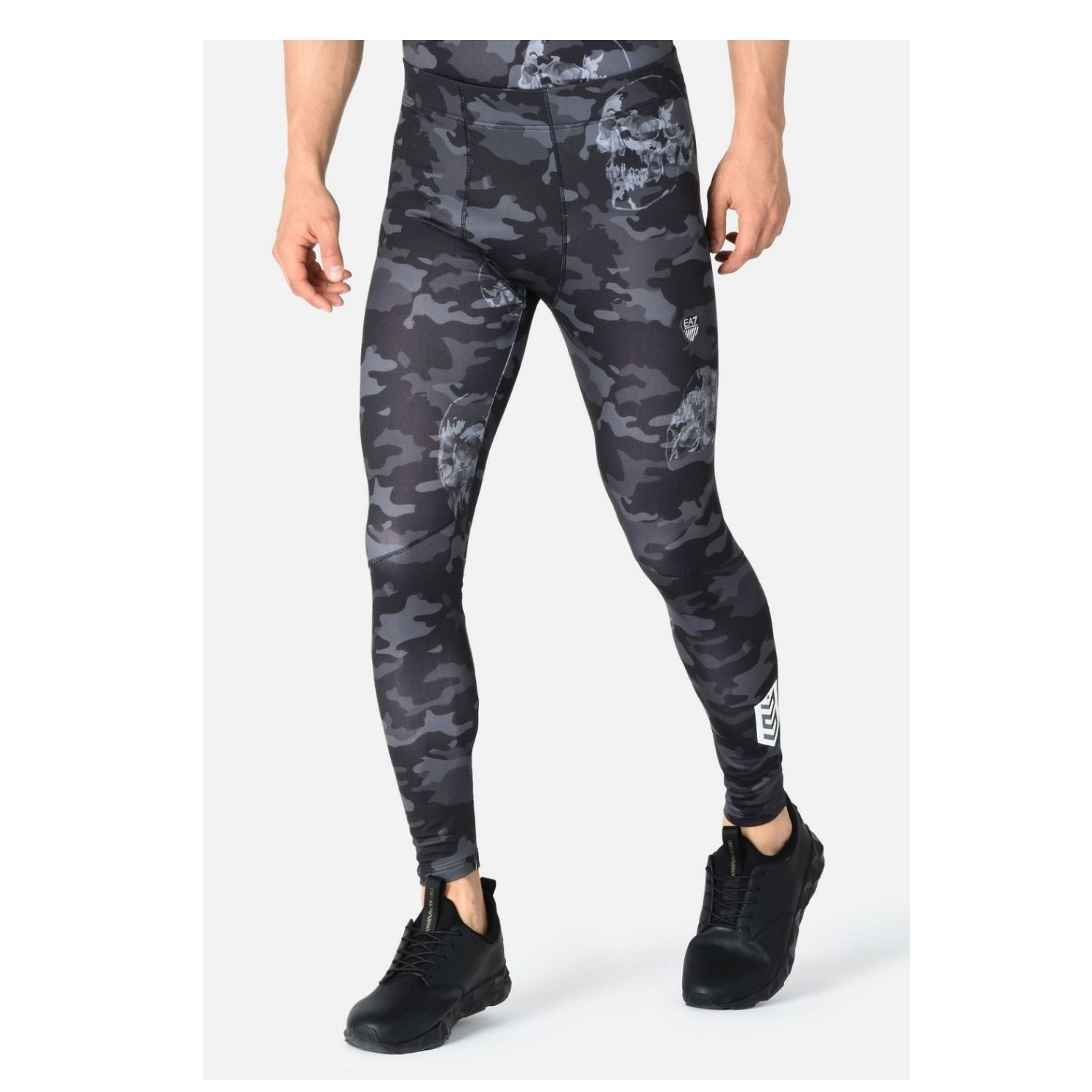 Kompresné legíny EA7 EMPORIO ARMANI Man Jersey Leggings - Kompresné - legíny - 1