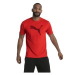 Tričko PUMA Essential Cat Tee Red