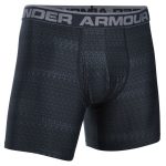 Boxerky UNDER ARMOUR Original 6" Printed Boxerjock Black