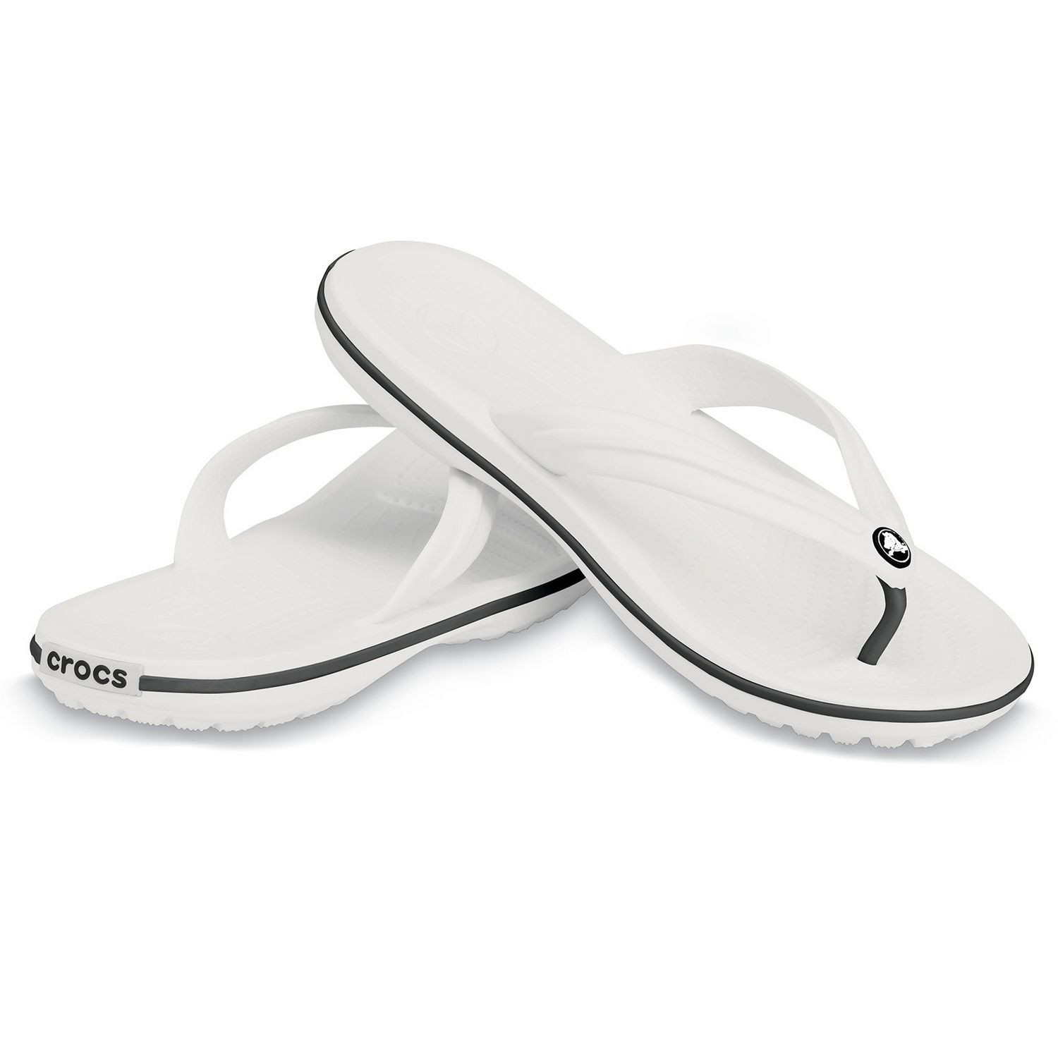 Žabky CROCS Crocband Flip White - Šľapky a sandále - 1