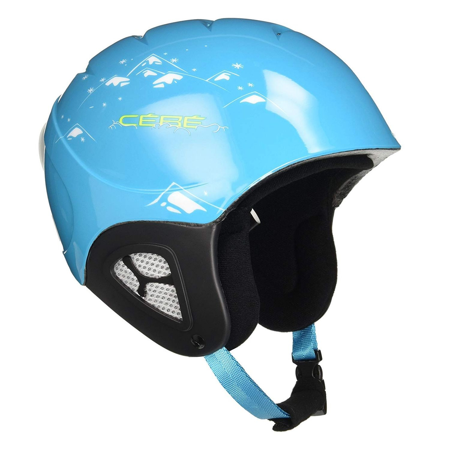 Lyžiarska prilba CÉBÉ Pluma Junior Shiny Blue Bear - Detské prilby - 1