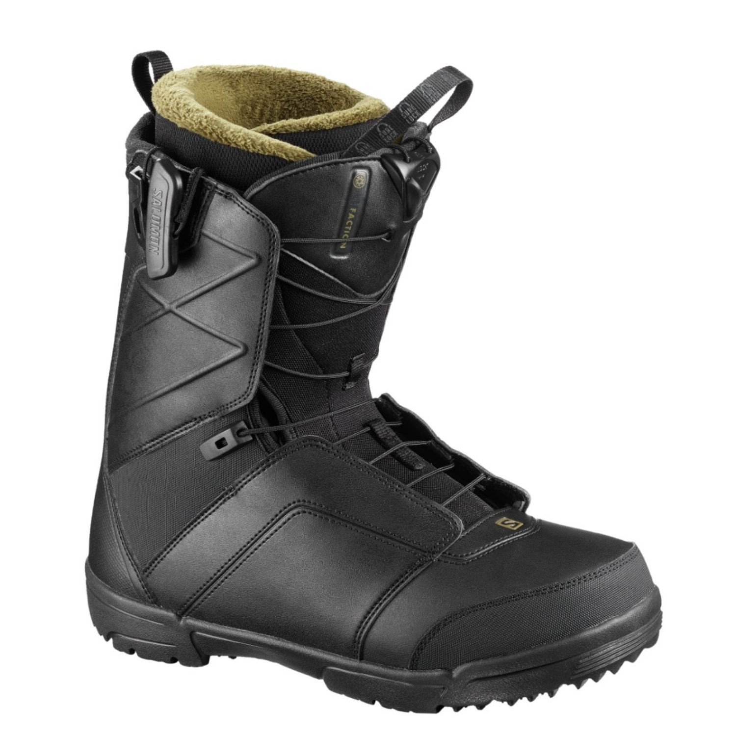 Snowboardová obuv SALOMON Faction Black - Pánska obuv - 1