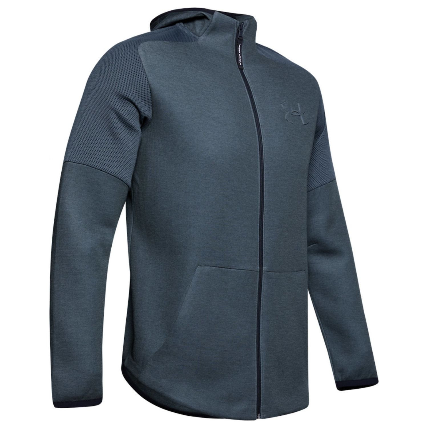 Mikina UNDER ARMOUR Unstoppable Move Light FZ Grey - Mikiny s kapucňou - 1