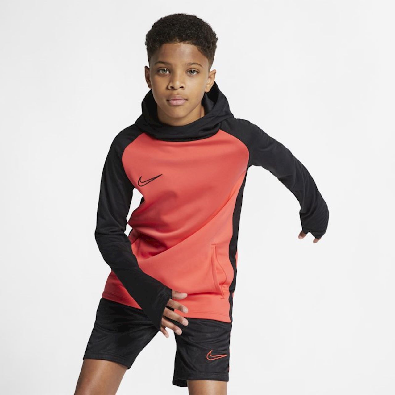 Detská mikina NIKE Dry Academy PO Ember Orange - Detské oblečenie - 1