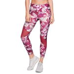 Dámske legíny UNDER ARMOUR HeatGear Armour Ankle Crop Print Pink