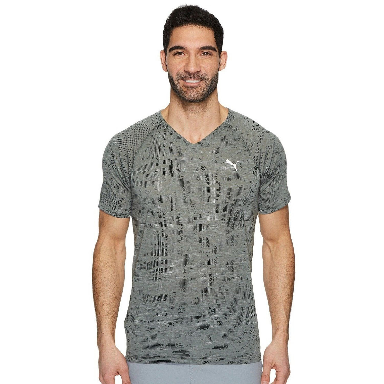 Tričko PUMA DRI Release Tee Grey - OBLEČENIE - 1
