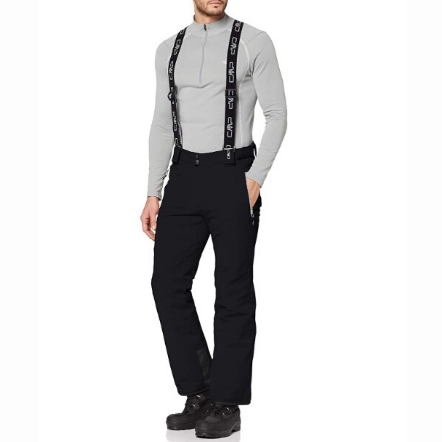 Lyžiarske nohavice CAMPAGNOLO MAN Pant Black - Lyžiarske nohavice - 2
