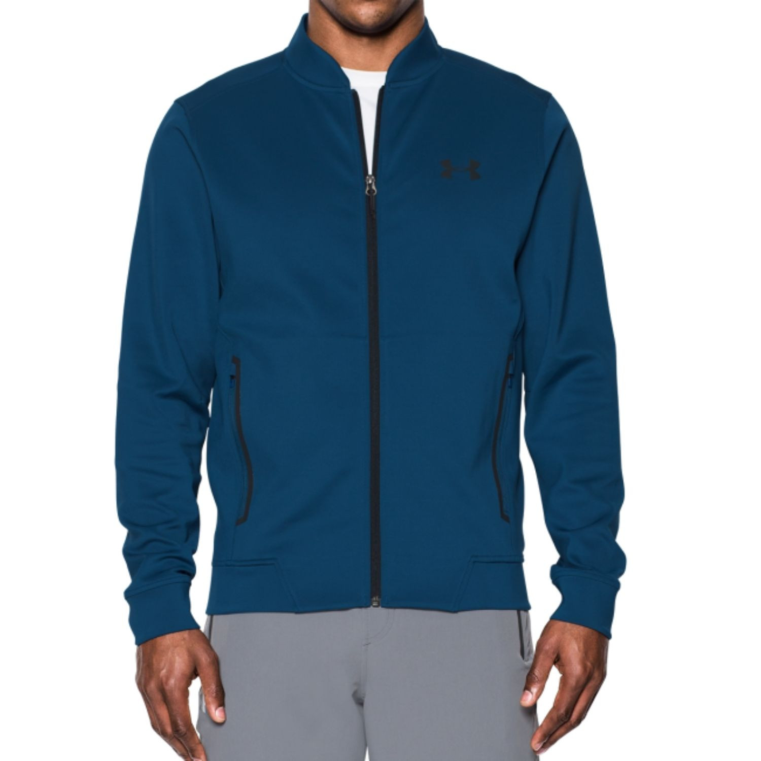 Mikina UNDER ARMOUR UA Elevated Bomber Blue - Mikiny bez kapucne - 1