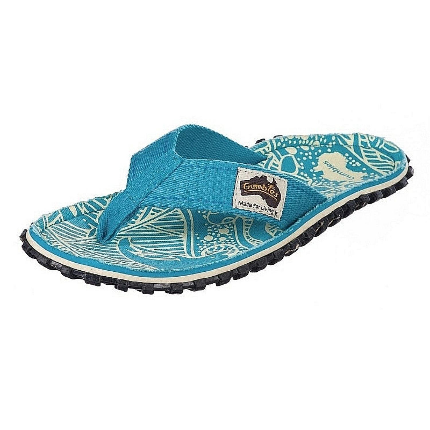 Žabky GUMBIES Islander Turquoise Pattern - Šľapky a sandále - 2