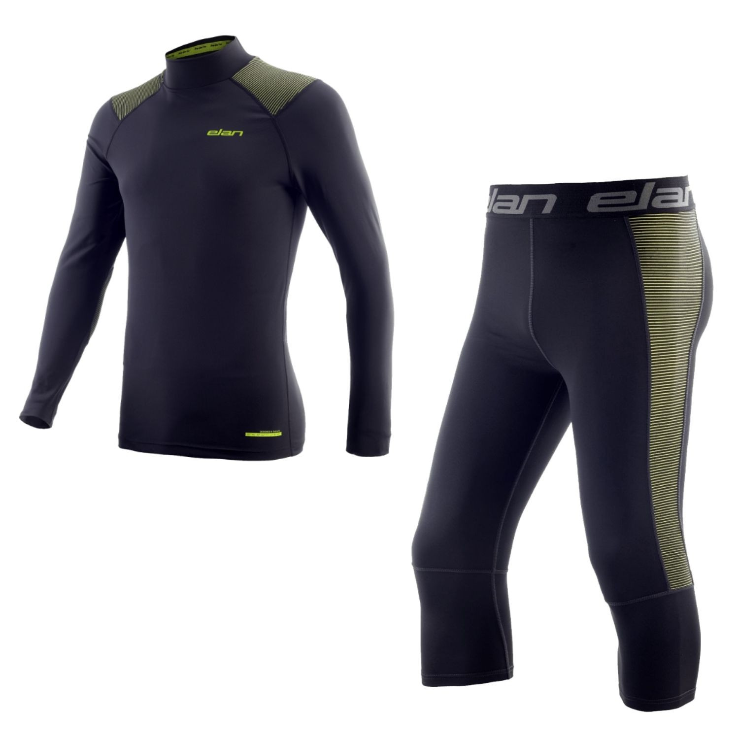 Termo komplet ELAN Underwear Black - Športové termoprádlo - 1