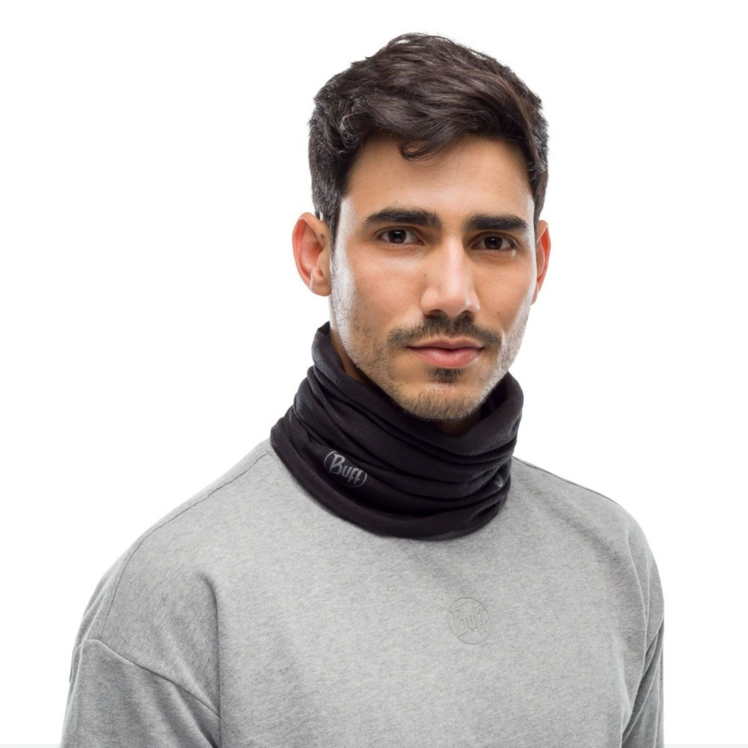 Multifunkčná šatka BUFF Thermonet Solid Black - BUFF - 2