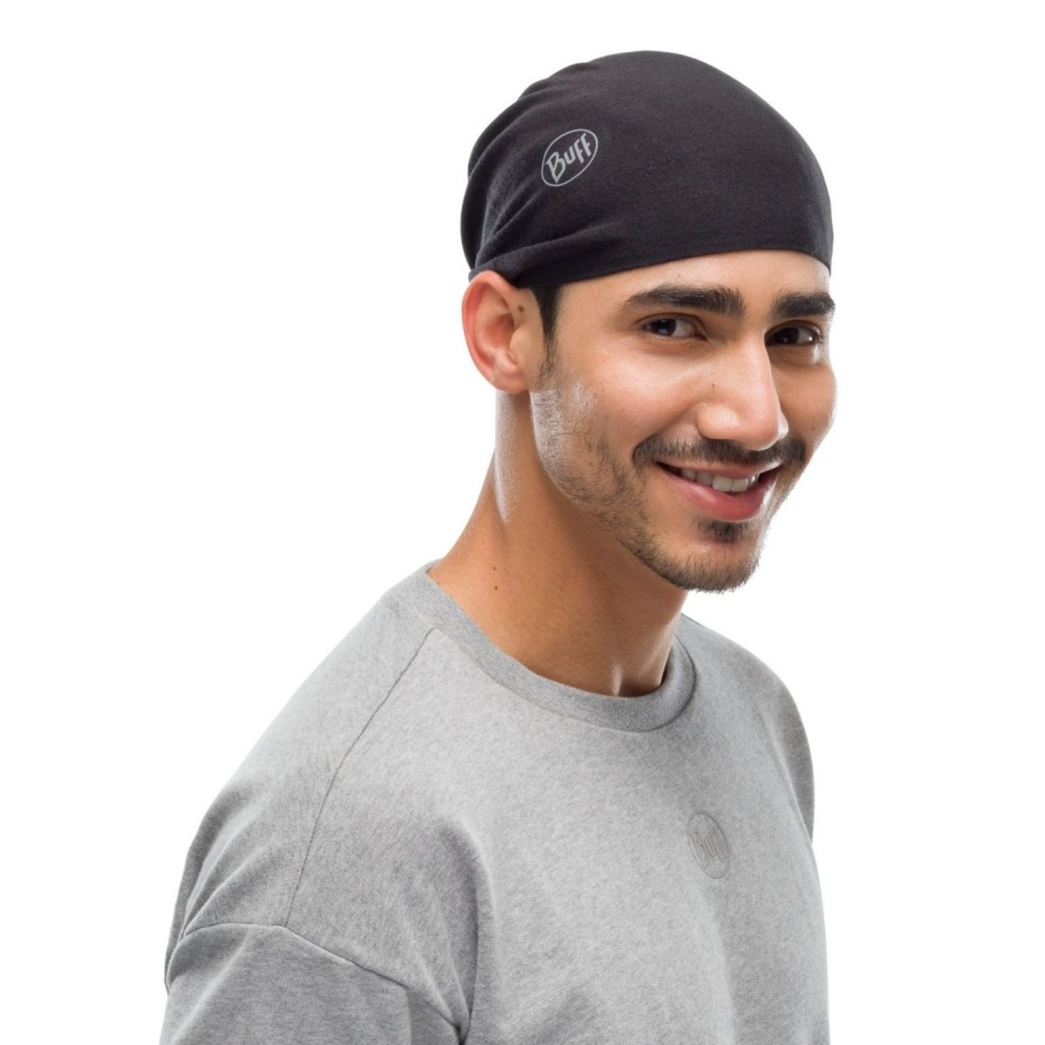 Multifunkčná šatka BUFF Thermonet Solid Black - BUFF - 4