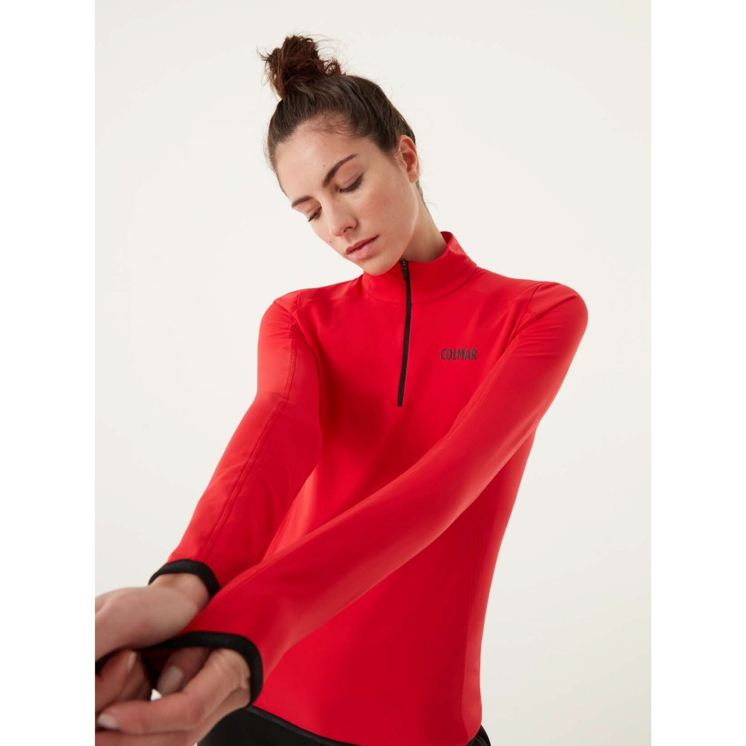 Mikina COLMAR Sweatshirt Red - Mikiny bez kapucne - 2