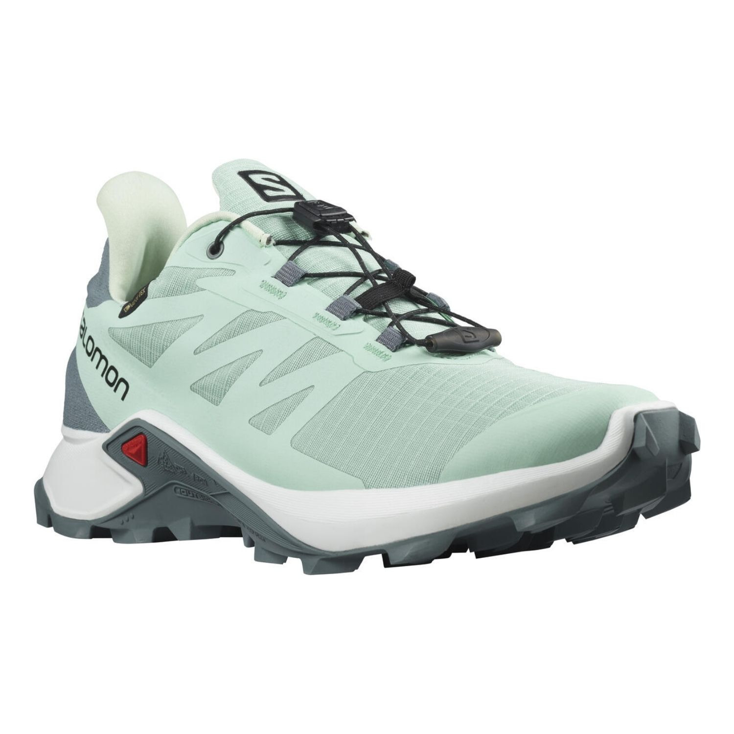 Topánky SALOMON Supercross 3 GTX W Yucca/White - Športová obuv - 2