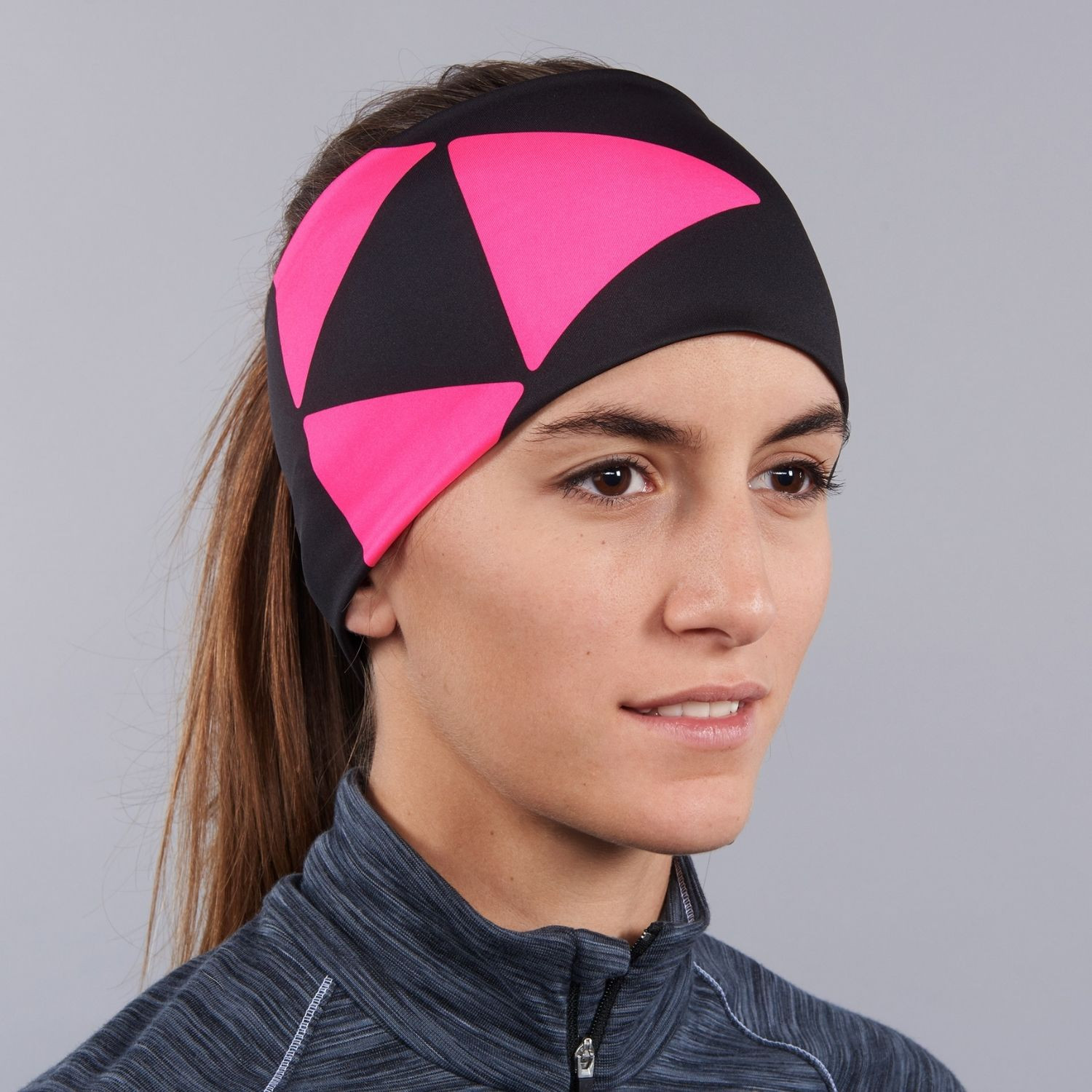 Čelenka FISCHER Oberstdorf Headband Neonpink - Čelenky - 1