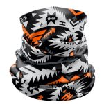 Nákrčník CRAZY Neck Gaiter Light Black/White