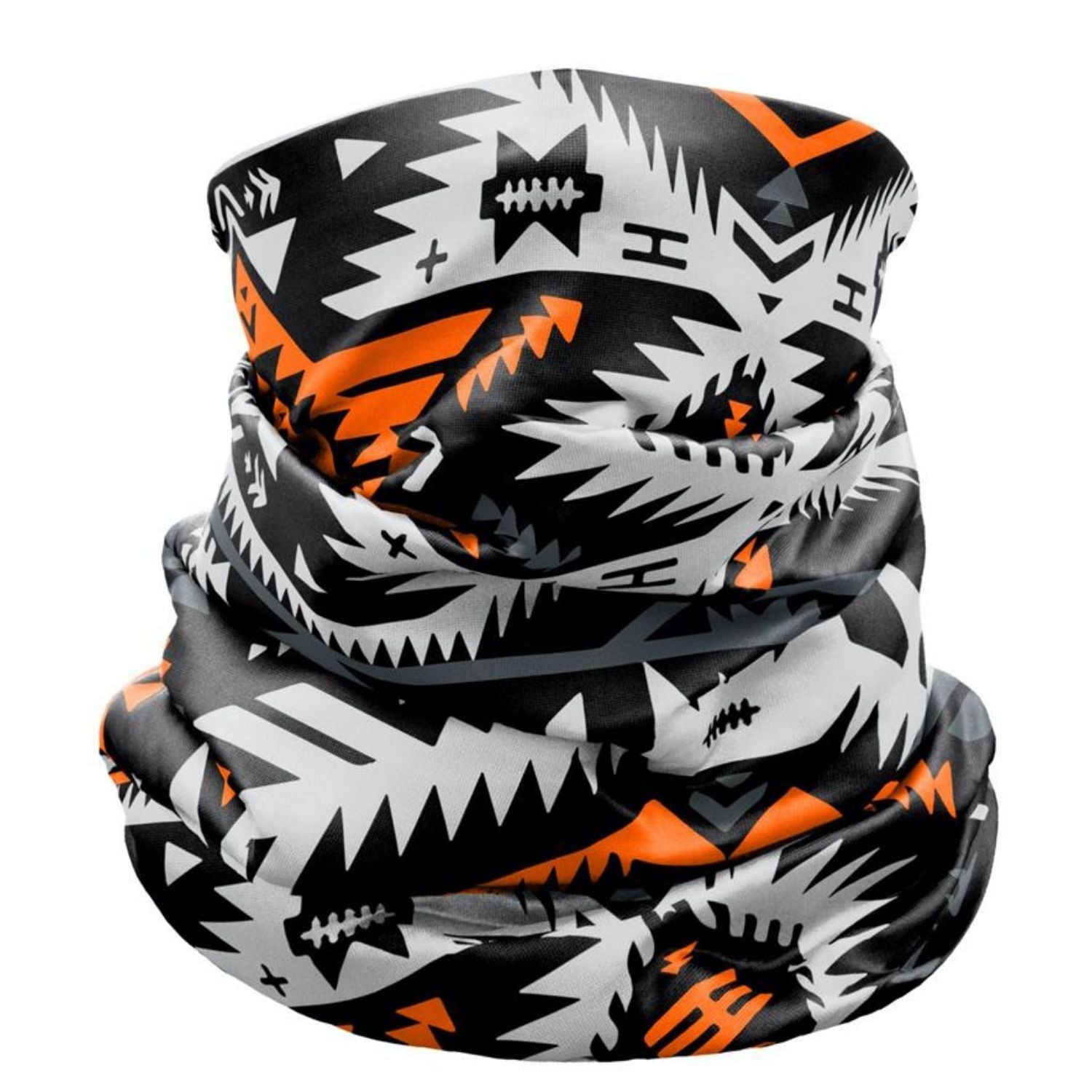 Nákrčník CRAZY Neck Gaiter Light Black/White - Nákrčníky - 1
