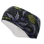 Čelenka CRAZY Band Fast Cut Thermo Black/Green/Grey