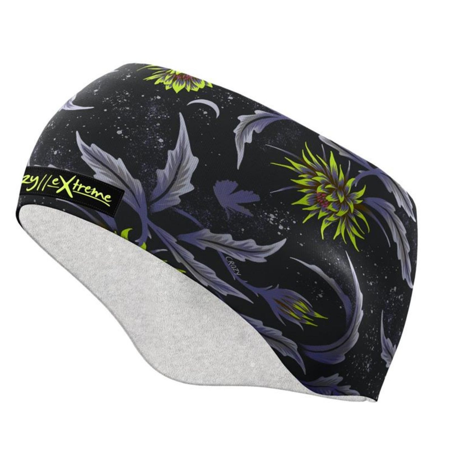 Čelenka CRAZY Band Fast Cut Thermo Black/Green/Grey - Čelenky - 1