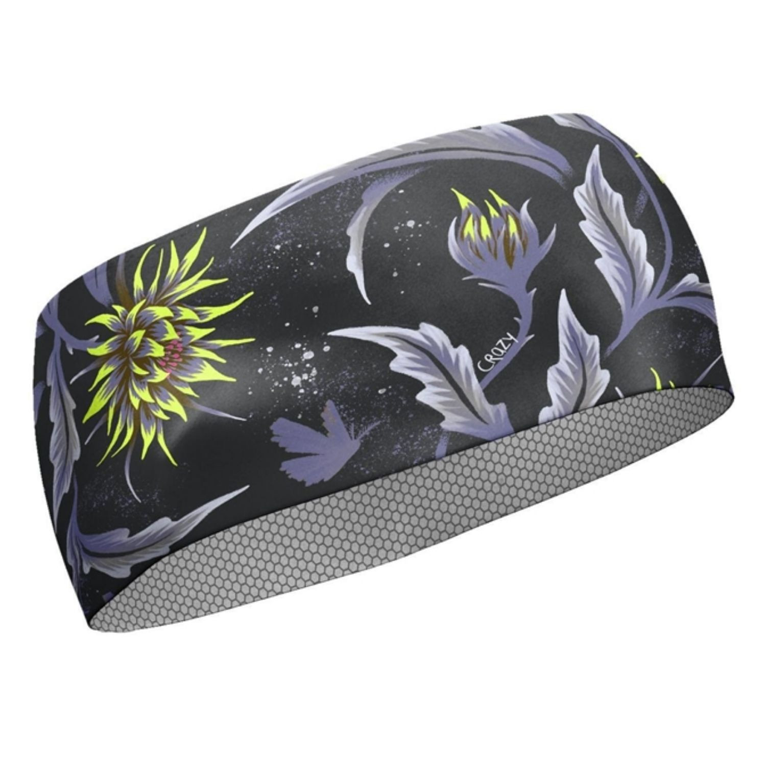 Čelenka CRAZY Band Stem Black/Grey/Green - Čelenky - 1